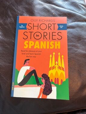Short Stories in Spanish - Orange Cover